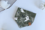 Olive Green Ghost | Dog Bandana