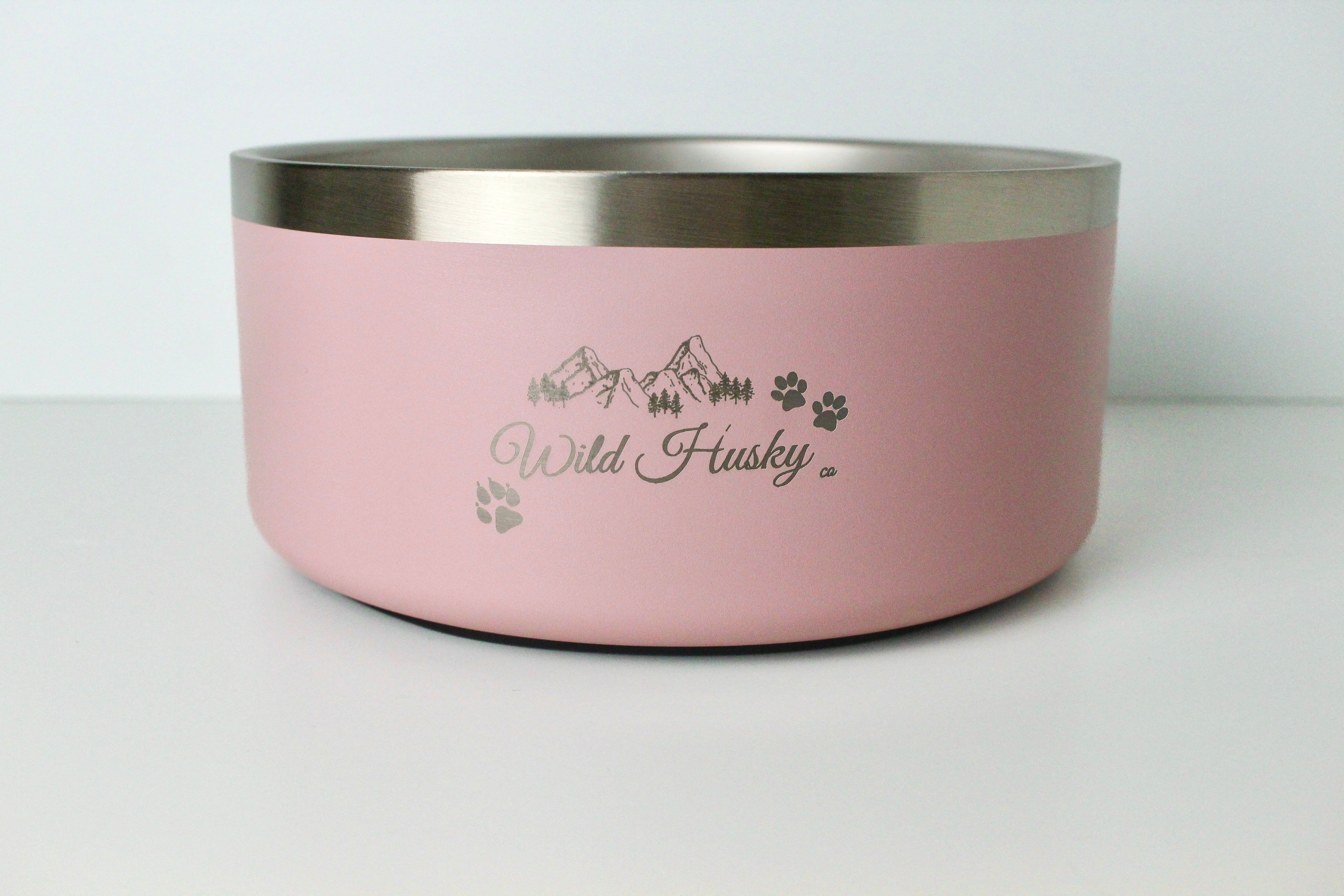 Dog Bowl PINK Wild Husky Co